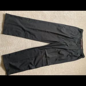 Men’s Haggar Dress Pants Black 33x30